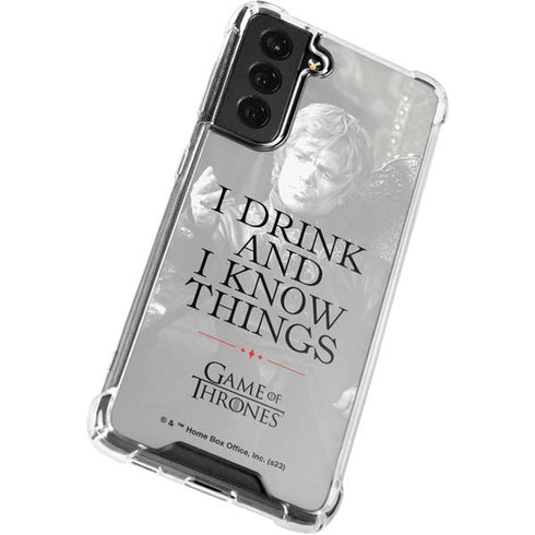 Game of Thrones: Tyrion Lannister Quote Galaxy S21 FE Clear Case